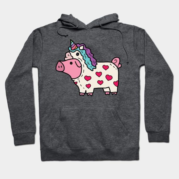 Unipig Hoodie by Nataliatcha23